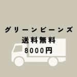 グリーンビーンズ 送料無料8000円でお得！関西対応・最低購入金額と店舗受け取りも解説
